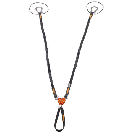 Camp X-Gyro Leash - 85/129 Cm hurok fekete/narancs