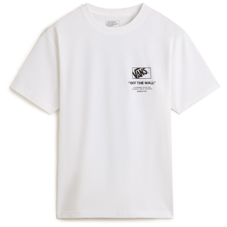 Vans Stacked Hi SS Tee férfi póló fehér White