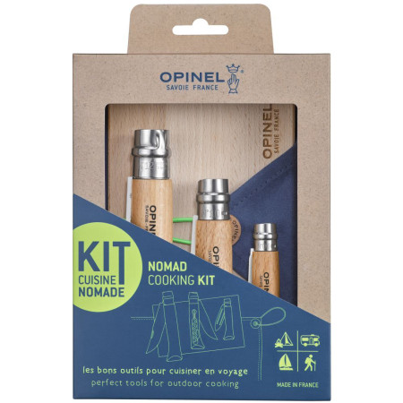Bicskakészlet Opinel Nomad Cooking Kit