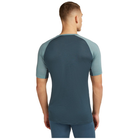 Icebreaker M Mer 125 ZoneKnit SS Crewe férfi funkcionális póló