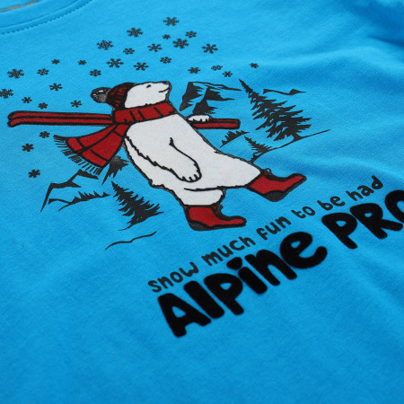 Alpine Pro Ecco 2 Blue gyerek póló
