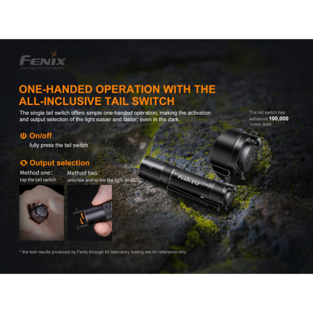Fenix E12 V2.0 elemlámpa