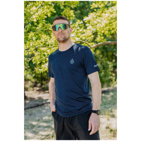 Zulu Merino Quest 160 Short Comfy férfi póló