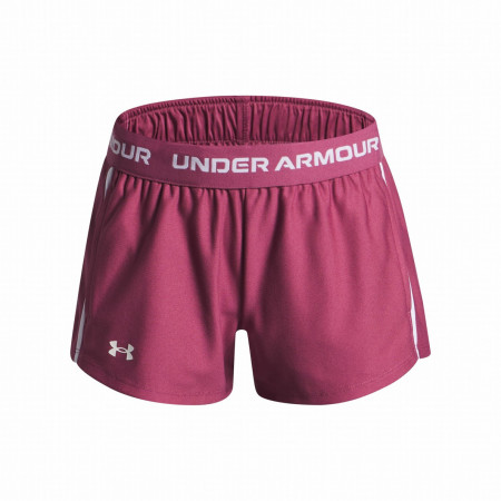 Under Armour G Tech Play Up Short-RED gyerek rövidnadrág sötétlila/rózsaszín Red