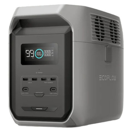 EcoFlow Delta 3 1500 töltőállomás fekete černá
