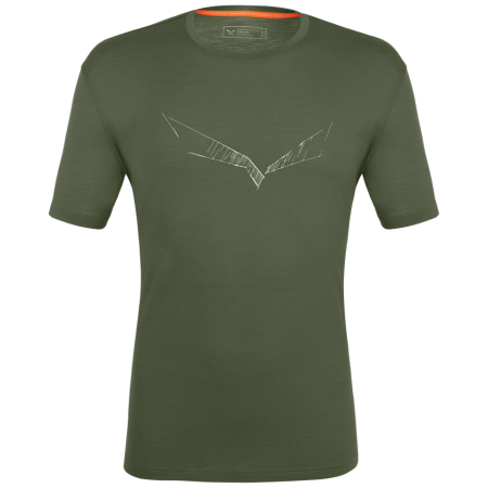 Salewa Pure Eagle Sketch Am M T-Shirt férfi funkcionális póló