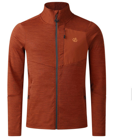 Dare 2b Venture Stretch Midlayer férfi pulóver sötétbarna WoodBrw/Mgnt