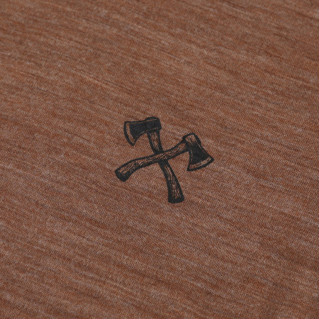 Zulu Merino Timber 160 Short Comfy férfi póló