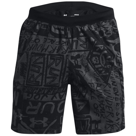 Under Armour Destroy All Miles Short férfi rövidnadrág fekete Black / Black / Reflective