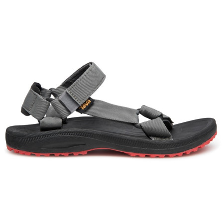 Férfi szandál Teva Winsted Solid szürke BLACK / RED