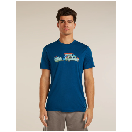 Icebreaker Men Merino 150 Tech Lite SS Tee Transportage férfi funkcionális póló