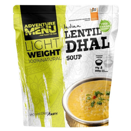 Adventure Menu Čočkový Dhal 350 g szárított étel