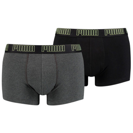 Férfi boxer Puma Basic Trunk 2P szürke