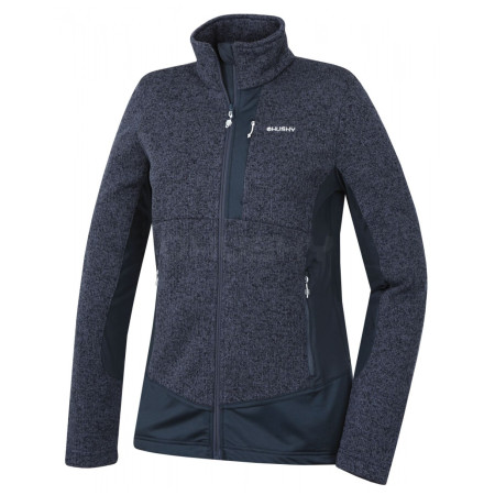 Női fleece pulóver Husky Alan kék antracit