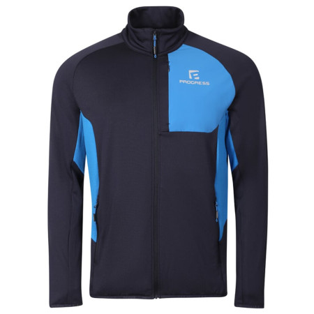 Progress Forbes férfi funkcionális pulóver fekete/kék černomodrá/modrá