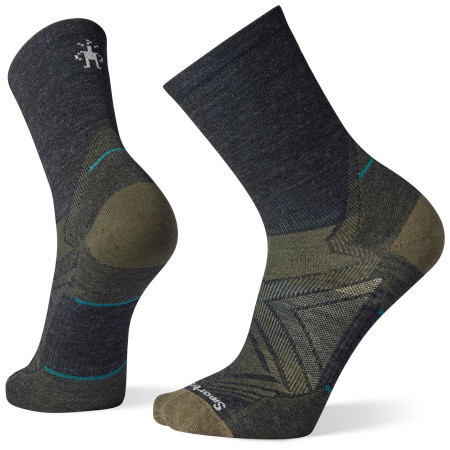 Smartwool Run Zero Cushion Mid Crew zokni szürke