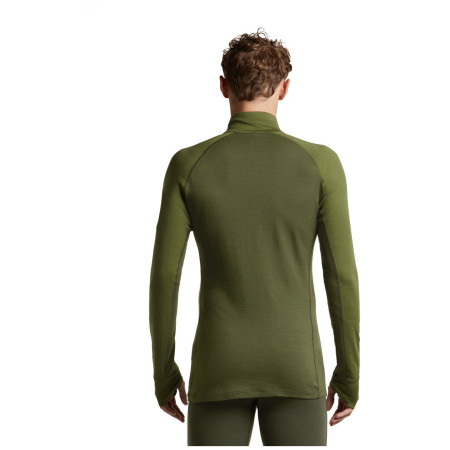 Icebreaker Men Mer 200 ZoneKnit LS Half Zip férfi funkcionális póló