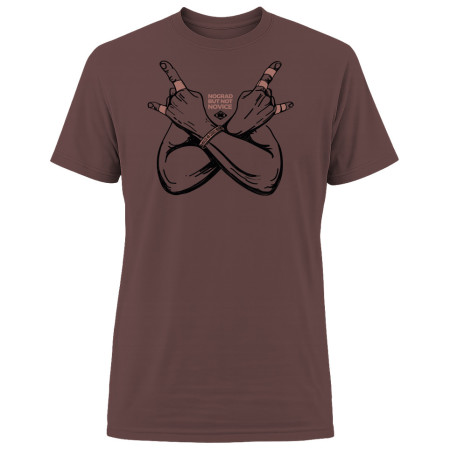 Nograd Not Novice Special férfi póló barna Maroon