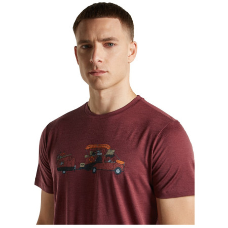 Icebreaker Men Merino 150 Tech Lite SS Tee Transportage férfi funkcionális póló
