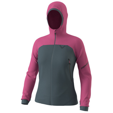 Dynafit Ridge Thermal Hoody W női funkcionális pulóver szürke/rózsaszín 6A51 - magenta/0720
