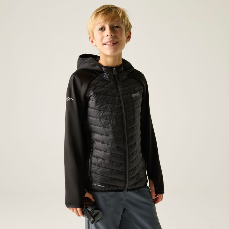 Regatta Junior Andreson Hybrid Black/Sealgr gyerek dzseki