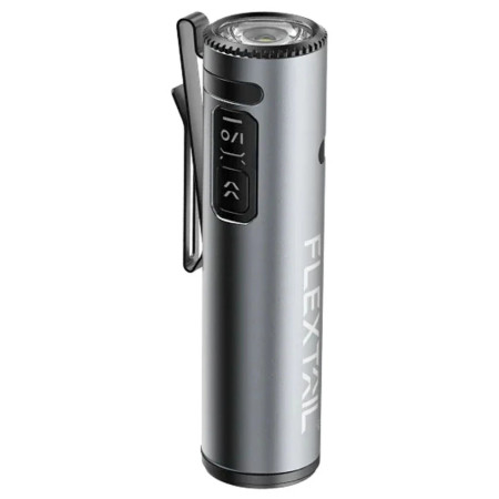 Flextail ZERO Flashlight 1200 led lámpa ezüst Silver