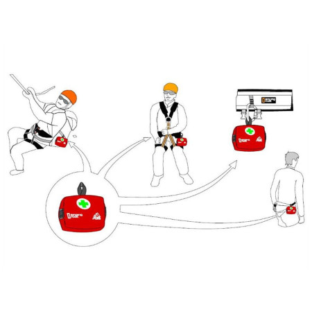 Singing Rock L üres elsősegélykészlet tartó