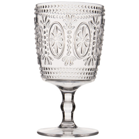 Bo-Camp Wine glass Sicilian 4pcs pohár szürke grey