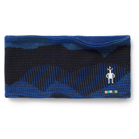Smartwool THERMAL MERINO PATTERN REVERSIBLE HB fejpánt sötétkék