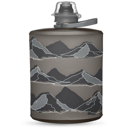 Hydrapak Stow Mountain 500ml összecsukható kulacs szürke Mammoth Grey
