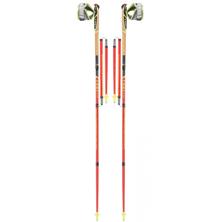 Leki Micro Trail Pro (2019) trail running bot piros NeonredDarkedGreyWhiteNeonyellow