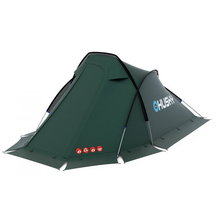 Sátor Husky Flame 2 zöld zelená