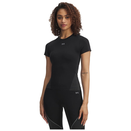 Under Armour UA Vanish Seamless SS női funkcionális felső fekete Black / Steel / Steel
