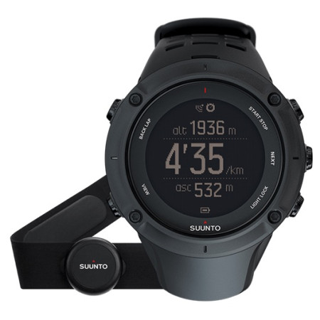 Óra Suunto Ambit3 Peak Black (HR) fekete black