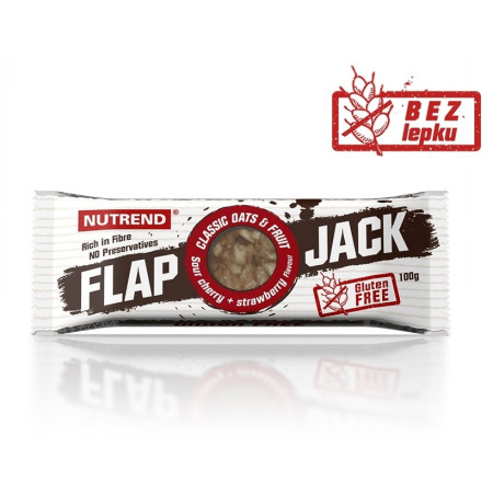 Energiaszelet% Nutrend Flapjack Gluten Free