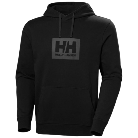 Helly Hansen HH Box Hoodie 2025 férfi pulóver fekete 990 Black