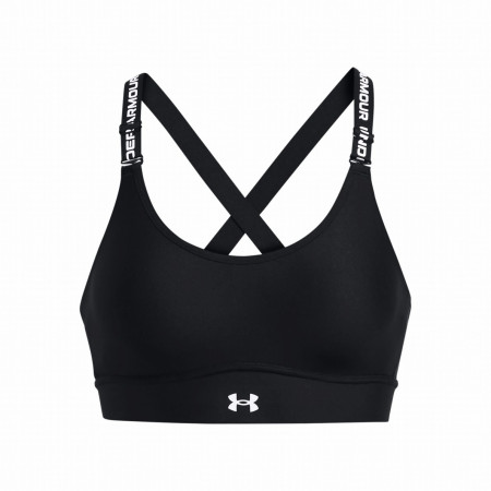 Under Armour Infinity Mid 2.0 Bra melltartó fekete/fehér Black/White