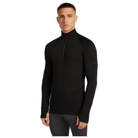 Icebreaker Men Mer 200 ZoneKnit LS Half Zip férfi funkcionális póló