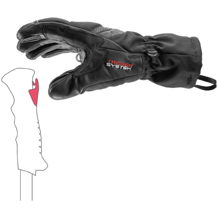 Leki Griffin Base 3D Women női síkesztyű