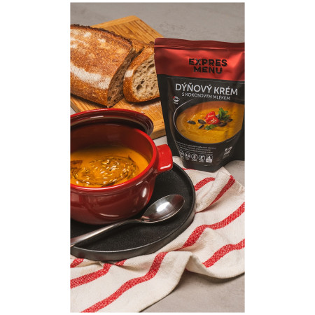 Expres menu Sütőtökkrém kókusztejjel, 600 g leves
