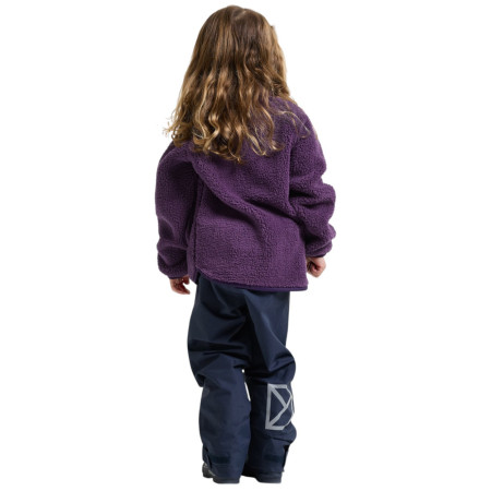 Didriksons Gibbs Kids Fullzip 2 Northen Purple gyerek pulóver