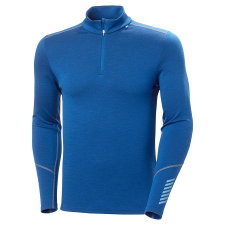 Helly Hansen Lifa Merino Midweight 1/2 Zip férfi funkcionális póló k é k