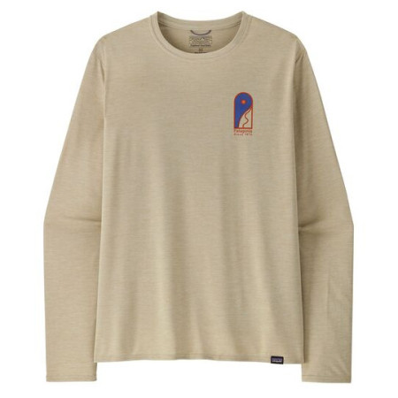 Patagonia M's L/S Cap Cool Daily Graphic Shirt - Lands férfi póló