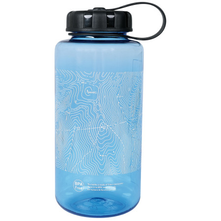 Warg Lines Tritan Wide 1L kulacs kék blue