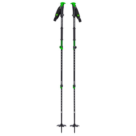 Black Diamond Traverse 3 Ski Poles síbotok fekete/zöld