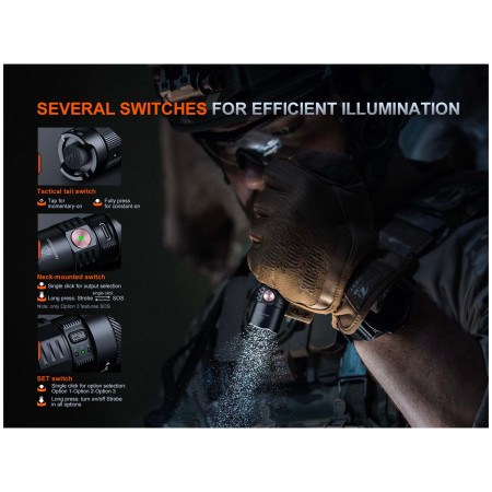 Fenix PD35R ACE elemlámpa