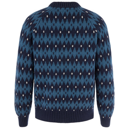 Fjällräven Övik Jacquard Knit M férfi pulóver