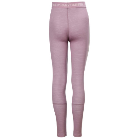 Helly Hansen Jr Lifa Merino Midweight Set Purple Clay gyerek funkcionális szett