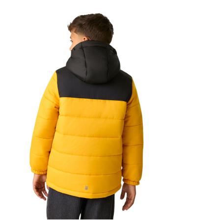 Regatta Lofthouse Black/Mustard gyerek télikabát