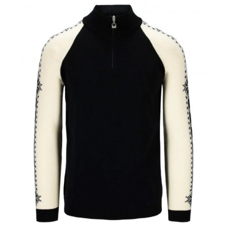 Dale of Norway Geilo Masc Sweater férfi pulóver fekete/fehér Black Offwhite